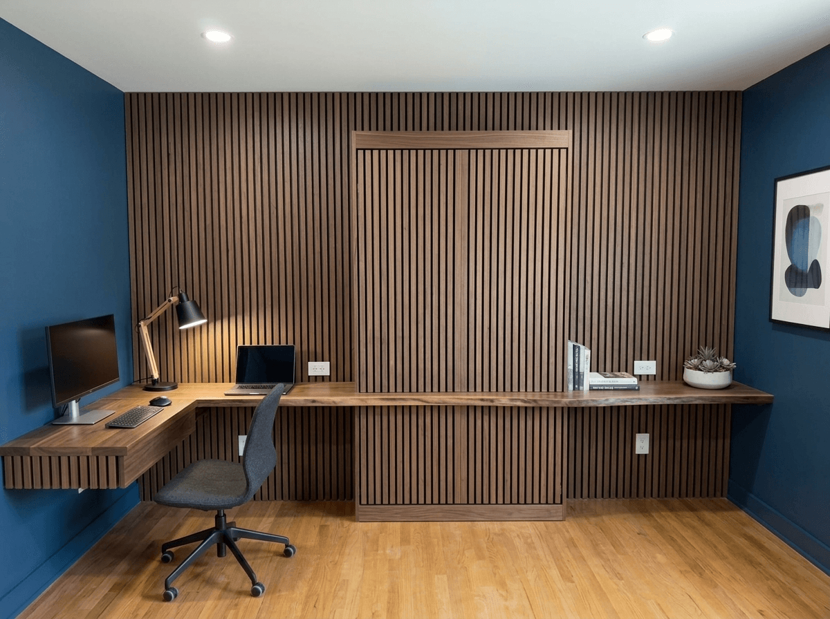 Office interior in no_style style — photo by GenRoom AI