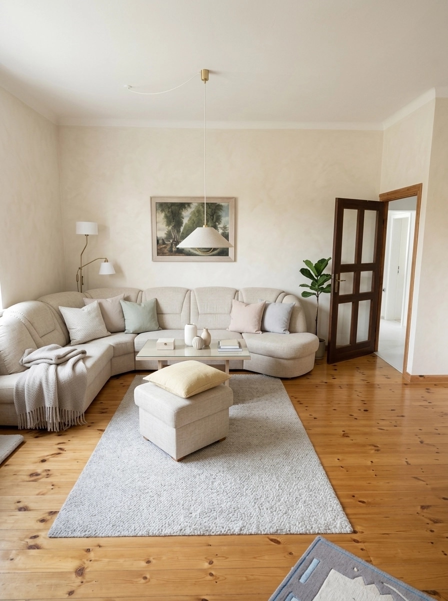 Scandinavian Living Room design — interior photo by GenRoom AI