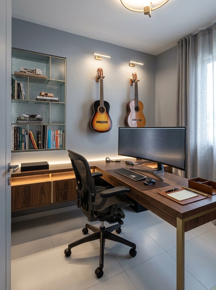 Contemporary Office design — interior photo by GenRoom AI