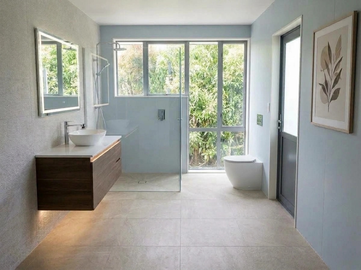 Interior design in Contemporary style — laundry by GenRoom AI
