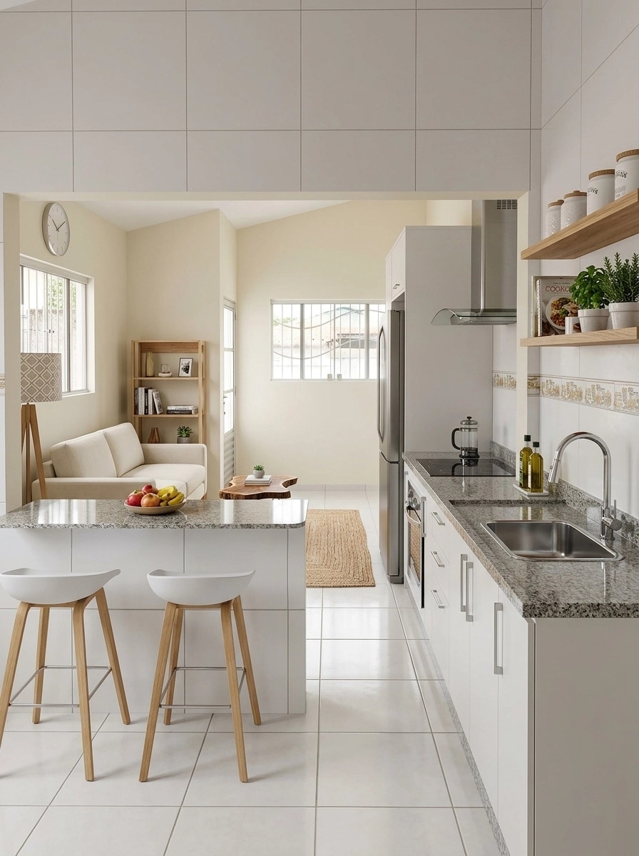 Kitchen interior in no_style style — photo by GenRoom AI