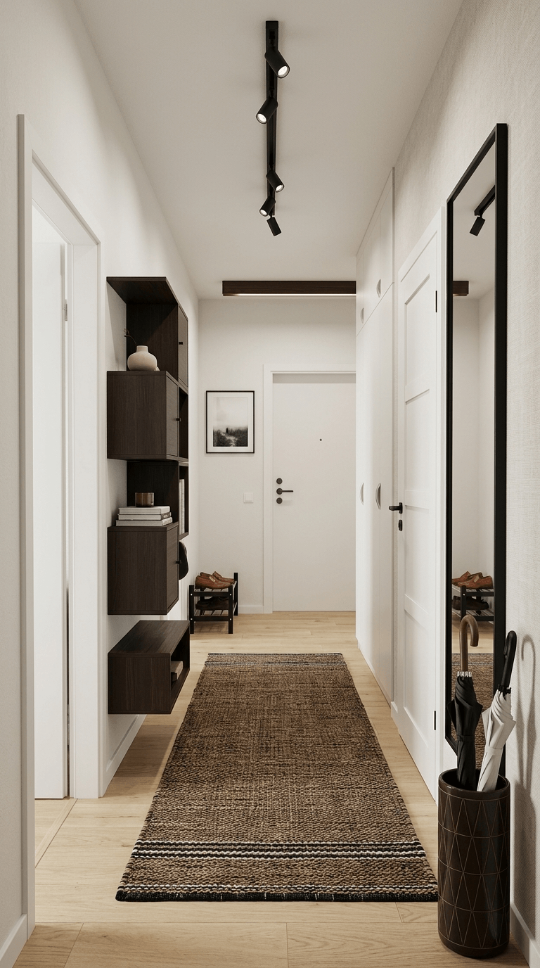 Diseño de interiores en estilo Scandinavian — Pasillo por GenRoom AI
