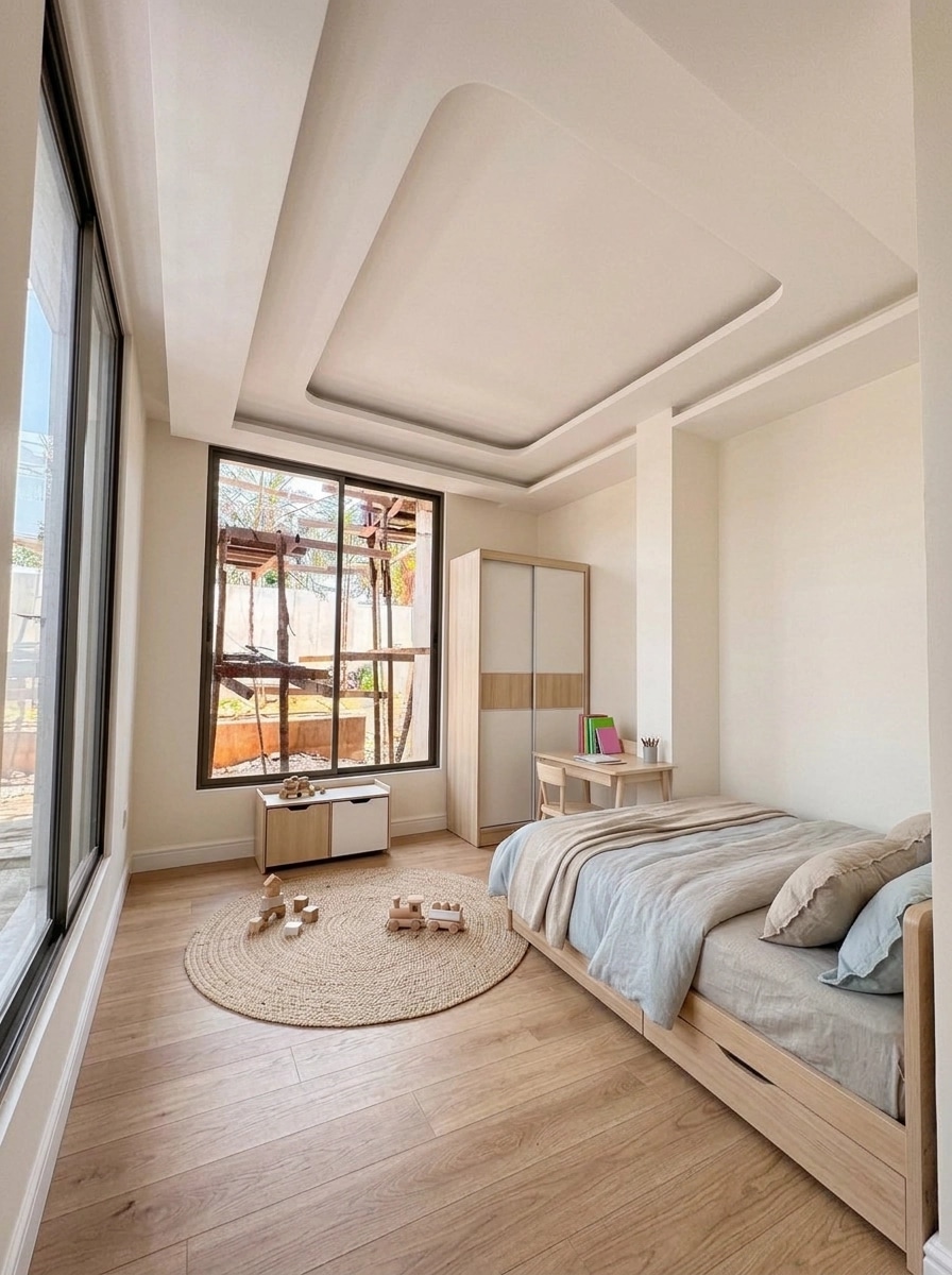 Interior design in Minimalism style — Kids Room by GenRoom AI