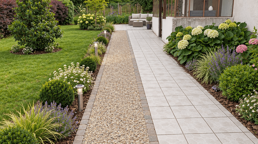 Yard design in no_style style — photo by GenRoom AI
