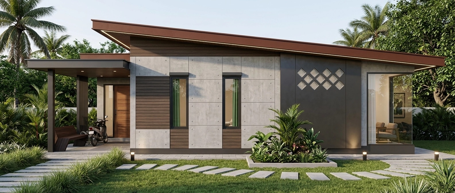 Contemporary Facade Facade design — facade photo by GenRoom AI