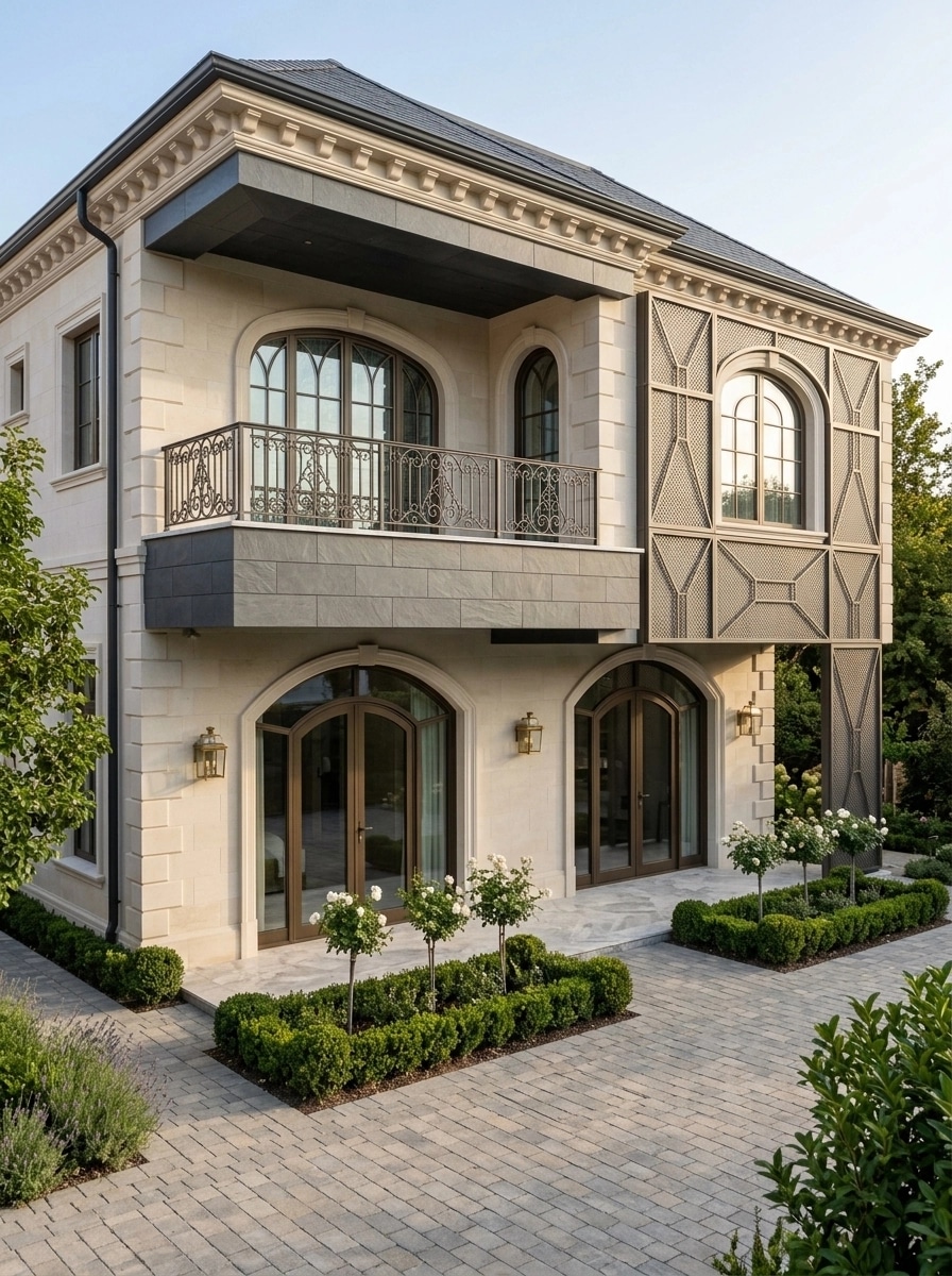 Classic Facade Facade design — facade photo by GenRoom AI