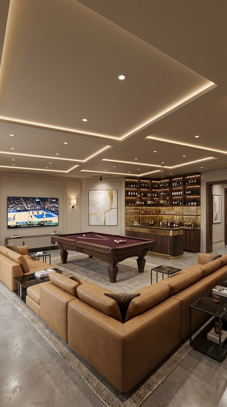 Interior design in Transitional style — bar by GenRoom AI