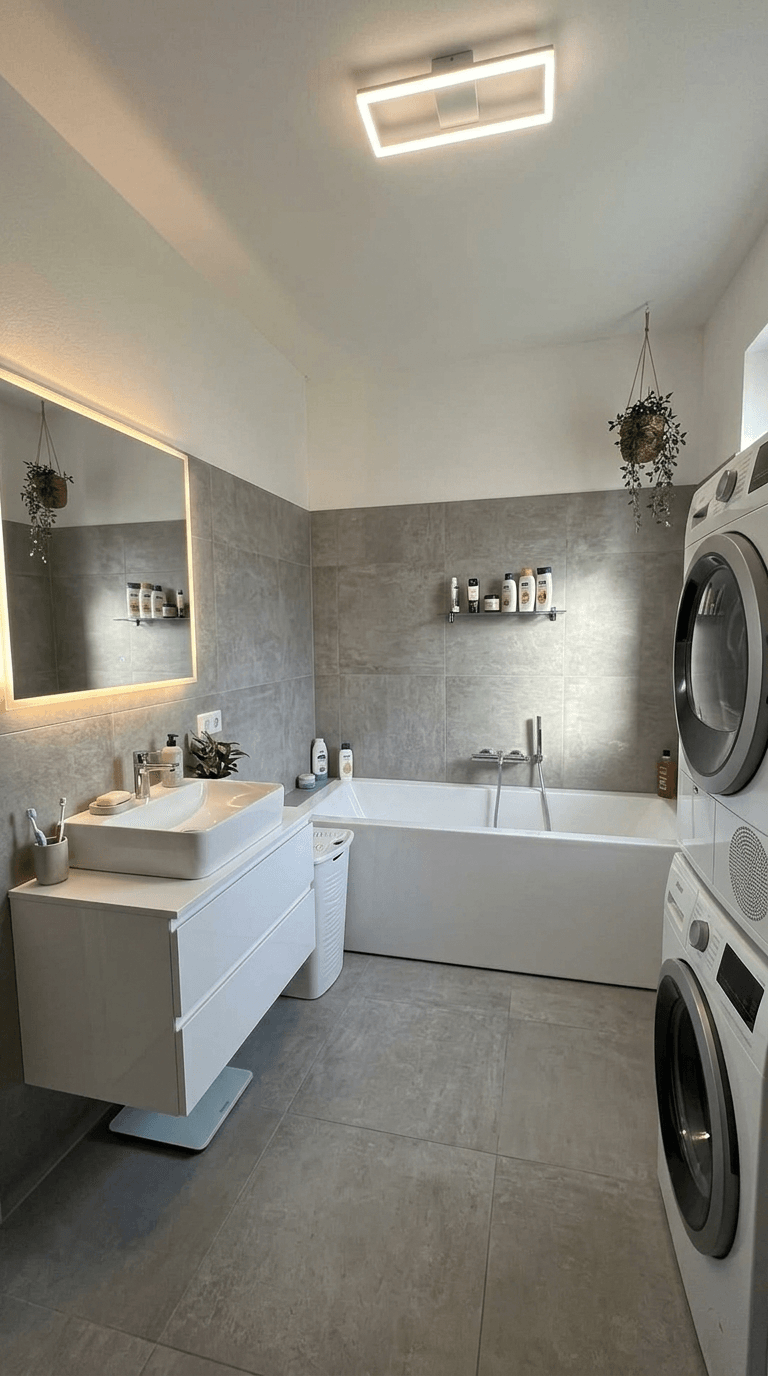 Bathroom interior in no_style style — photo by GenRoom AI