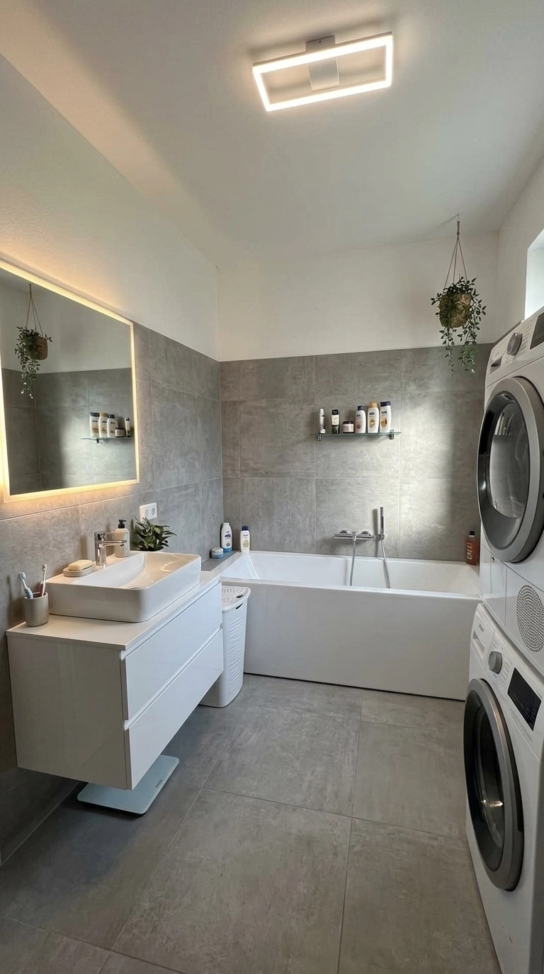 Bathroom interior in no_style style — photo by GenRoom AI