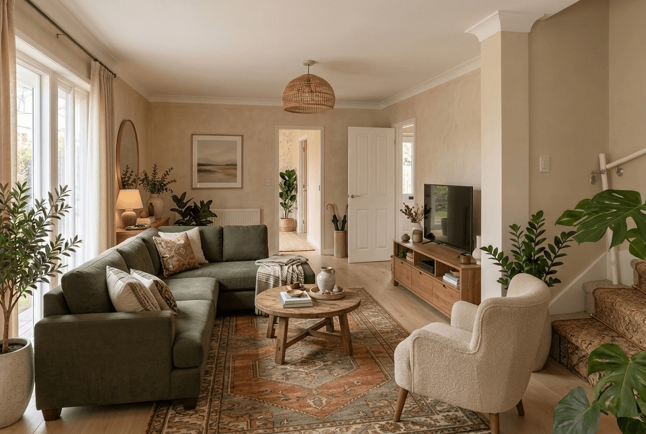 Interior design in Scandinavian style — Hallway by GenRoom AI