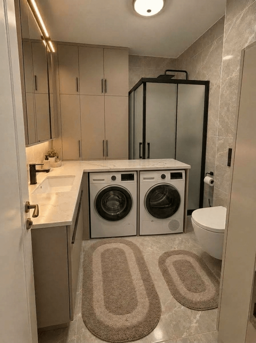 Bathroom interior in no_style style — photo by GenRoom AI