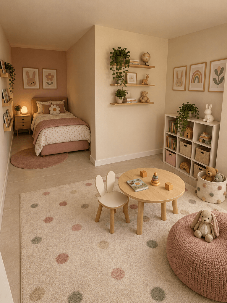 Interior design in Contemporary style — Kids Room by GenRoom AI
