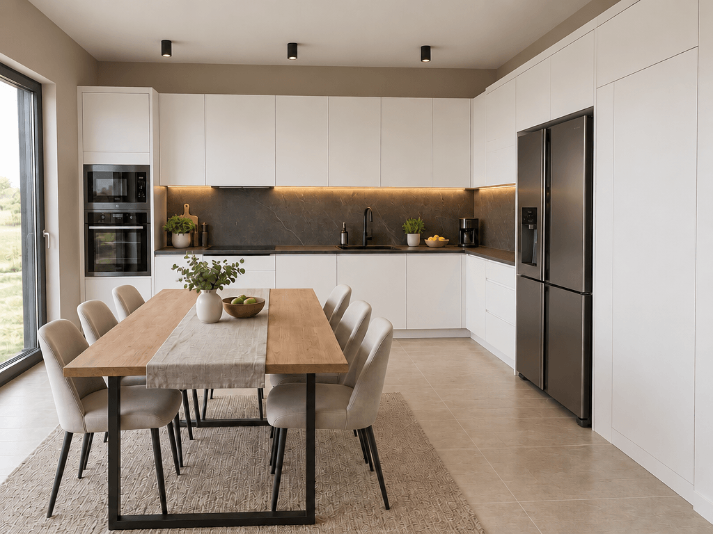 Kitchen interior in no_style style — photo by GenRoom AI