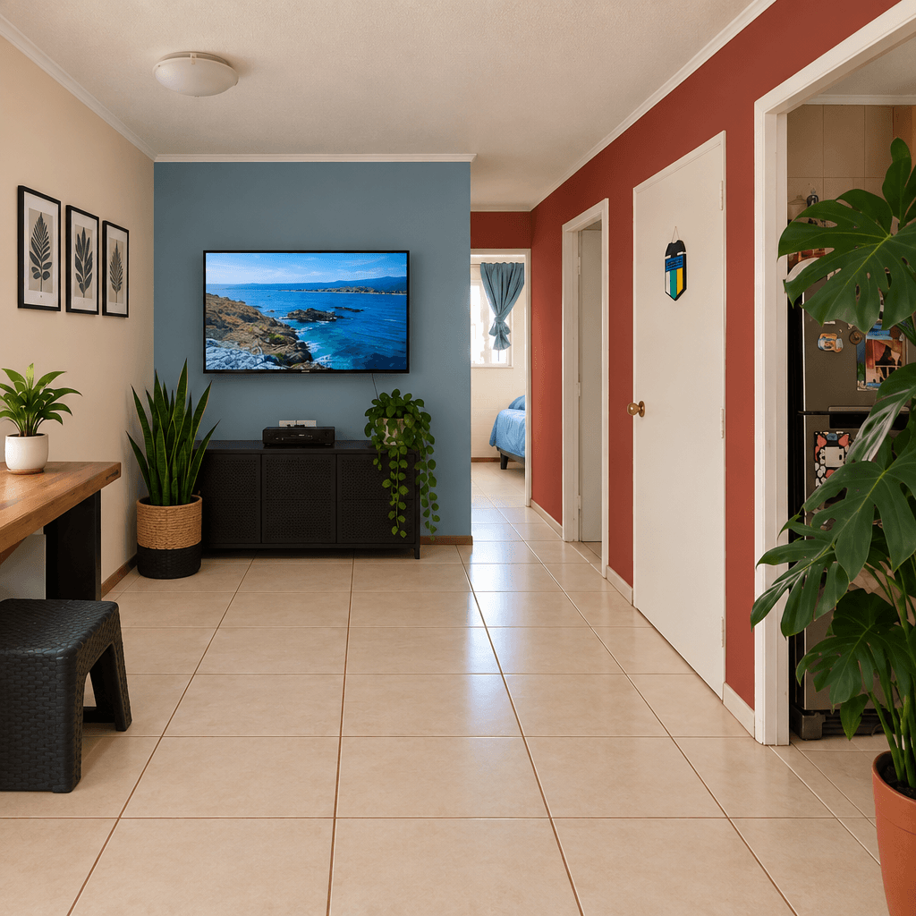 Hallway interior in no_style style — photo by GenRoom AI