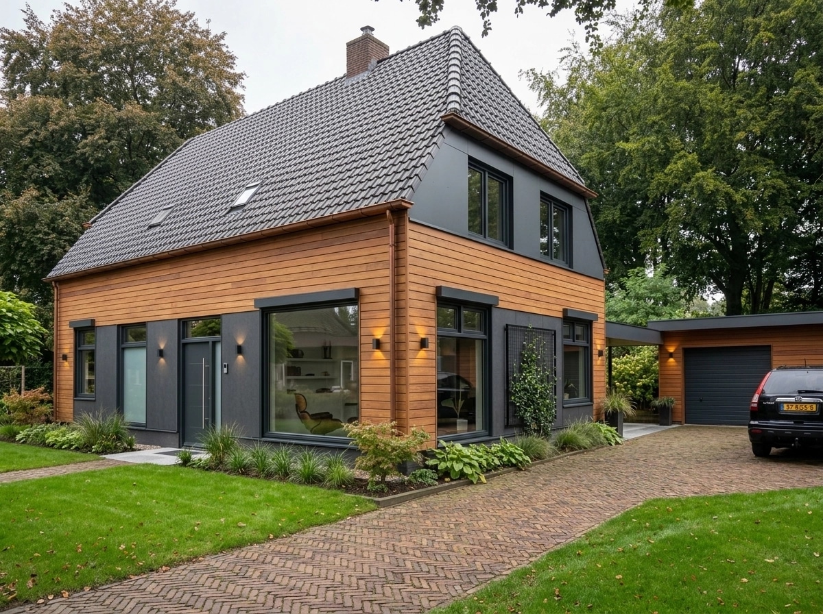 Facade design in Contemporary Facade style — Facade by GenRoom AI