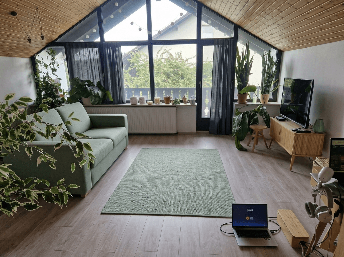 Scandinavian Living Room design — interior photo by GenRoom AI