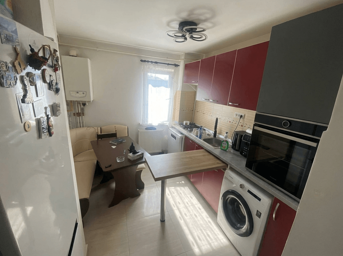 Kitchen interior in no_style style — photo by GenRoom AI