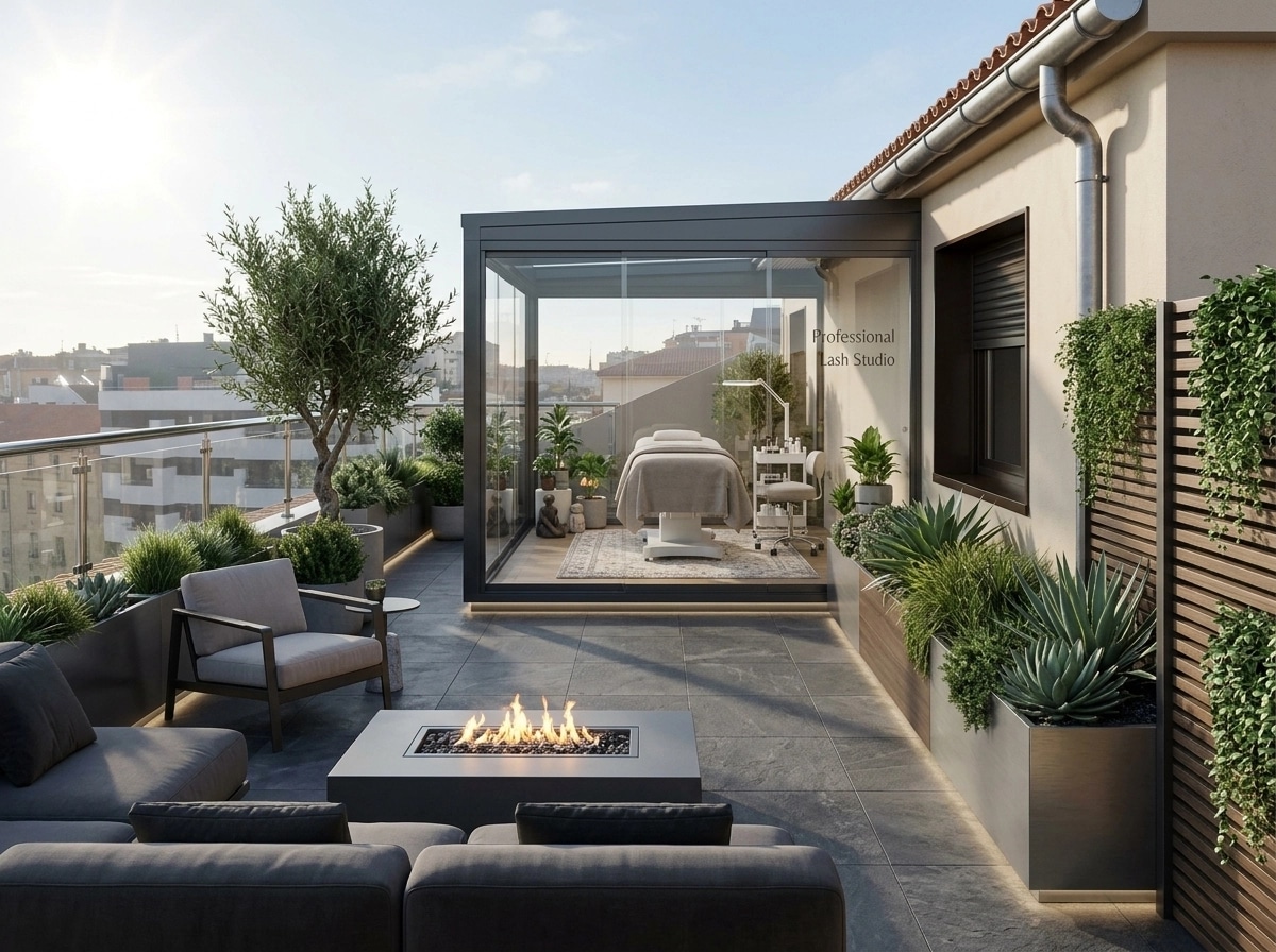Landscape design in Contemporary Yard style — Yard by GenRoom AI
