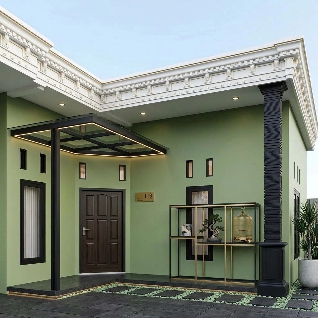 Minimalist Facade Facade design — facade photo by GenRoom AI