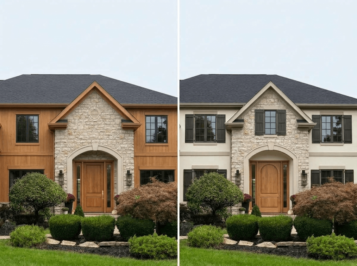 Design de façade en style Classic Facade — Façade par GenRoom AI