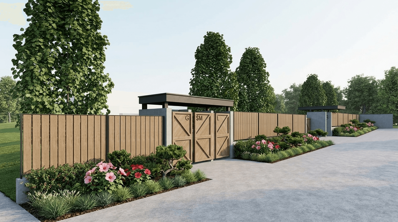Yard design in no_style style — photo by GenRoom AI