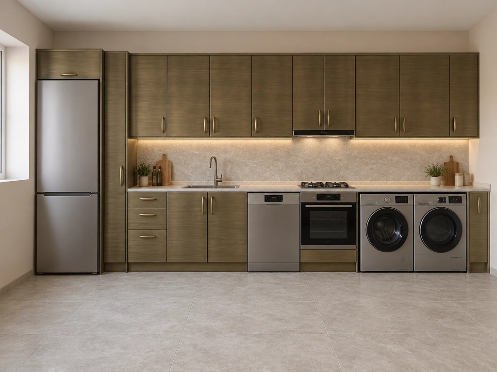 Kitchen interior in no_style style — photo by GenRoom AI