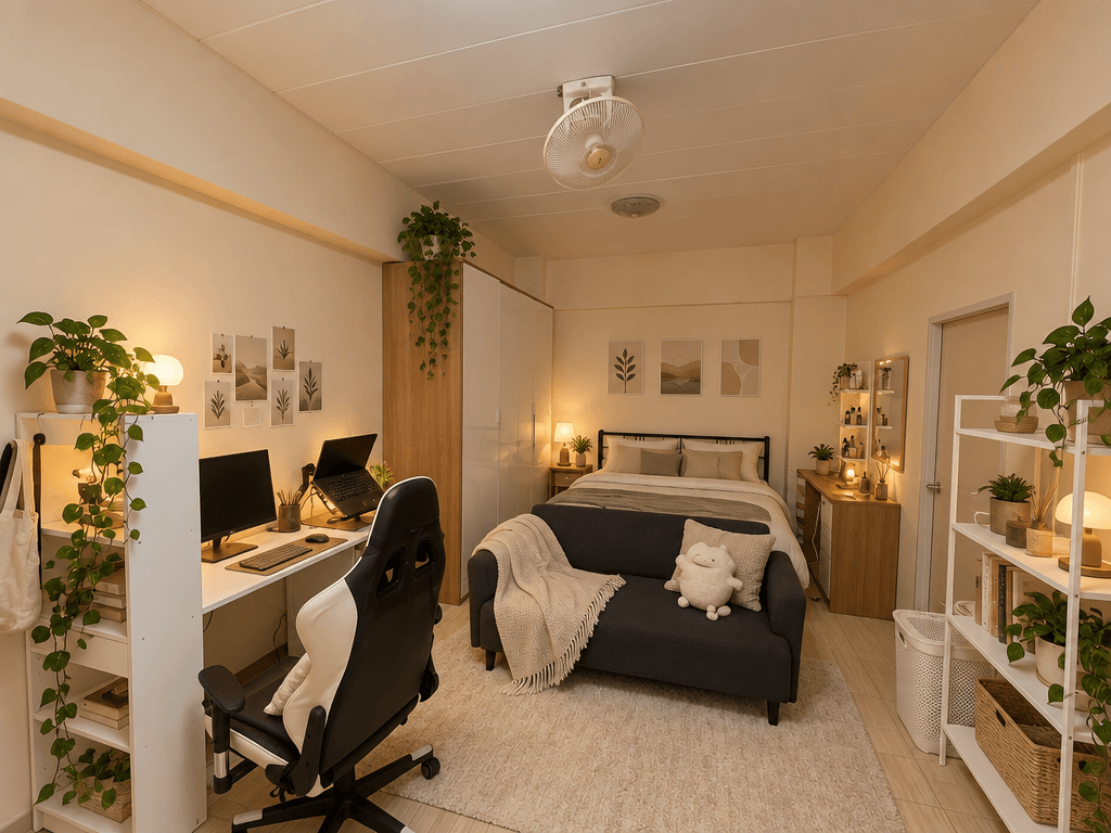 Minimalism Bedroom design — interior photo by GenRoom AI