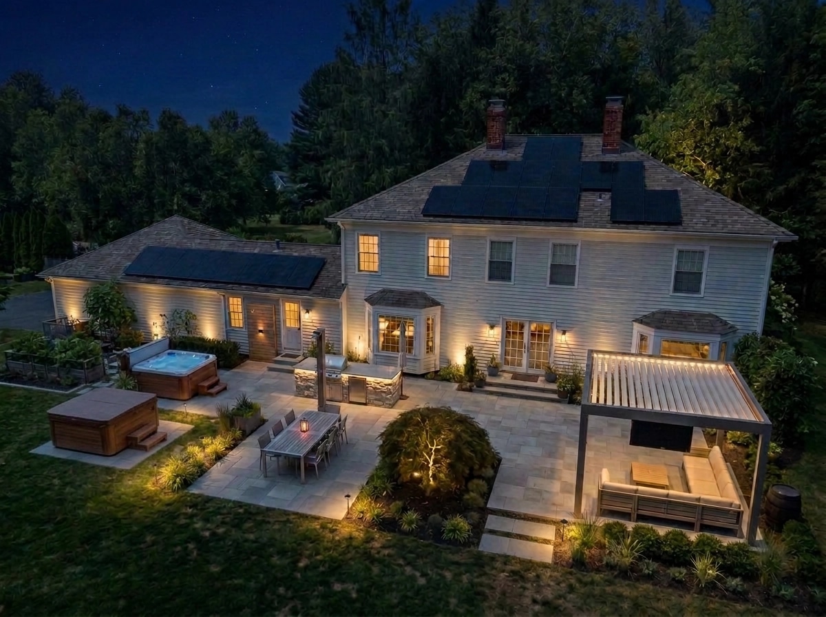 Landscape design in Contemporary Yard style — Yard by GenRoom AI