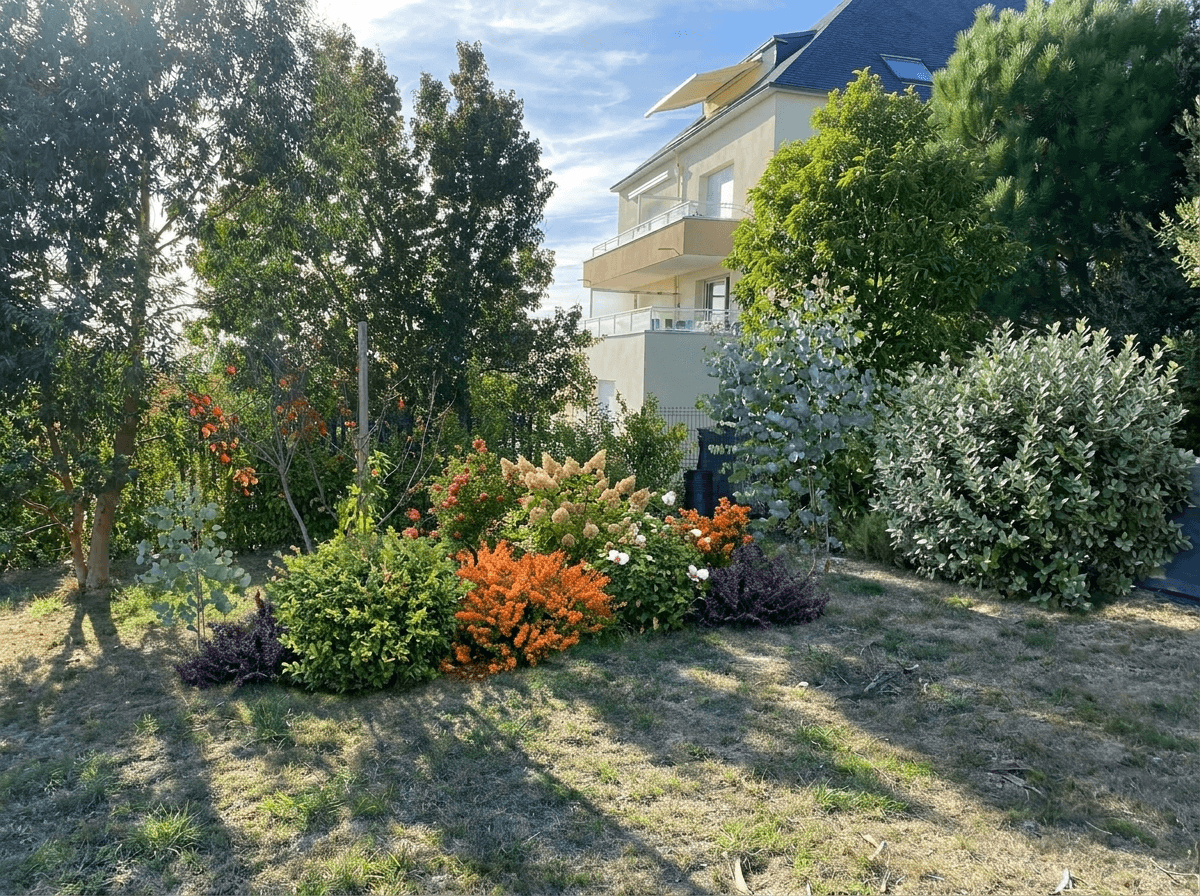 Yard design in no_style style — photo by GenRoom AI