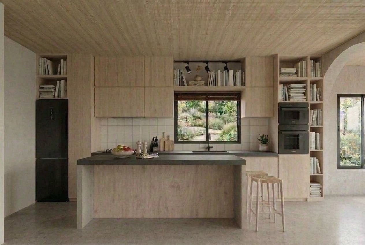 Interior design in Scandinavian style — Kitchen by GenRoom AI