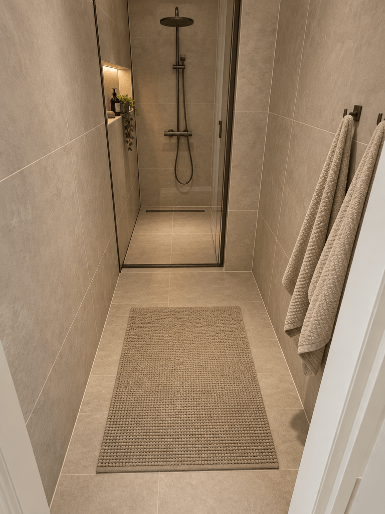 Interior design in Minimalism style — Bathroom by GenRoom AI