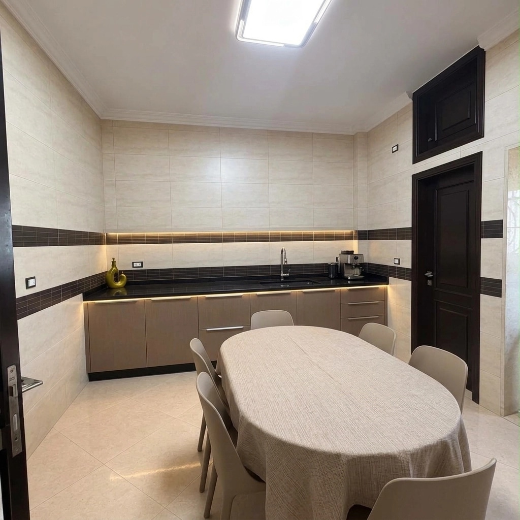 Kitchen interior in Contemporary style — photo by GenRoom AI