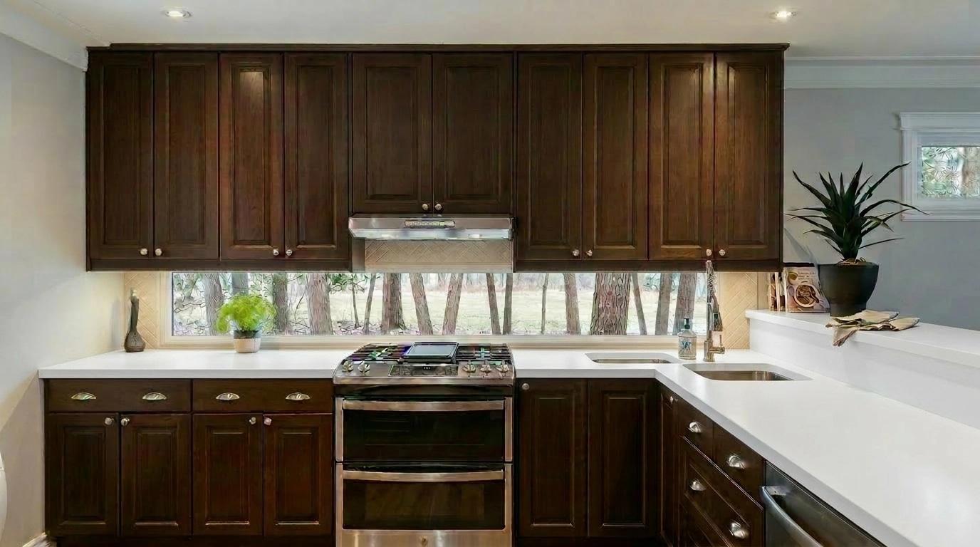 Modern Farmhouse Dapur design — interior photo by GenRoom AI