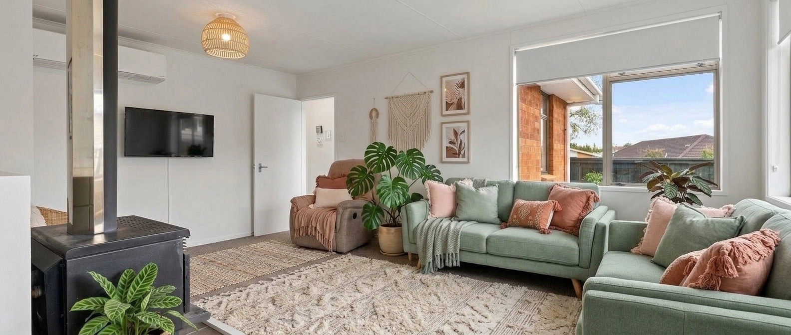 Interior design in Bohemian style — Living Room by GenRoom AI