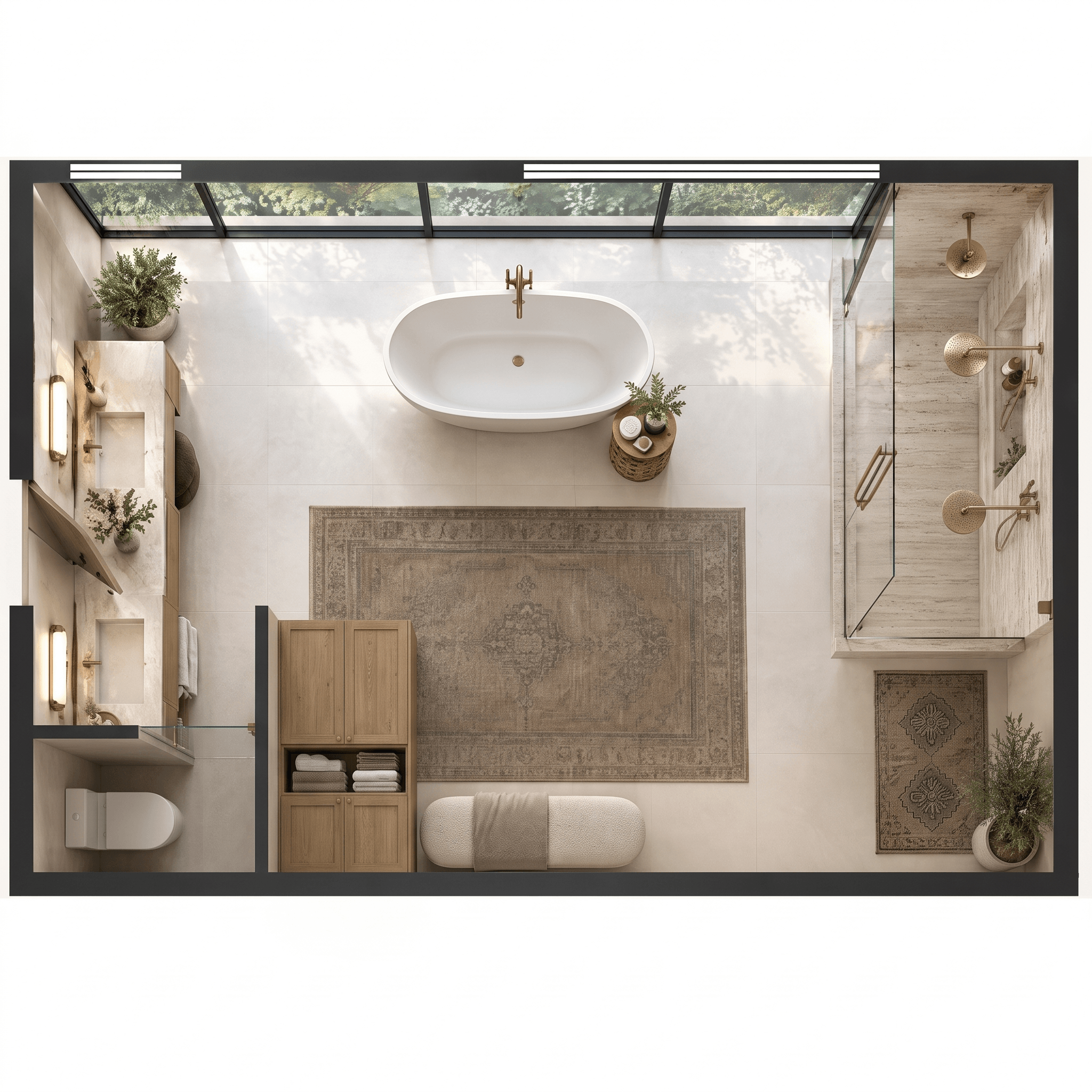 Interior design in Contemporary style — Living Room by GenRoom AI