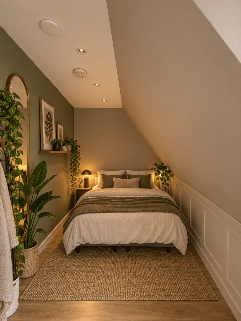 Interior design in Scandinavian style — Bedroom by GenRoom AI