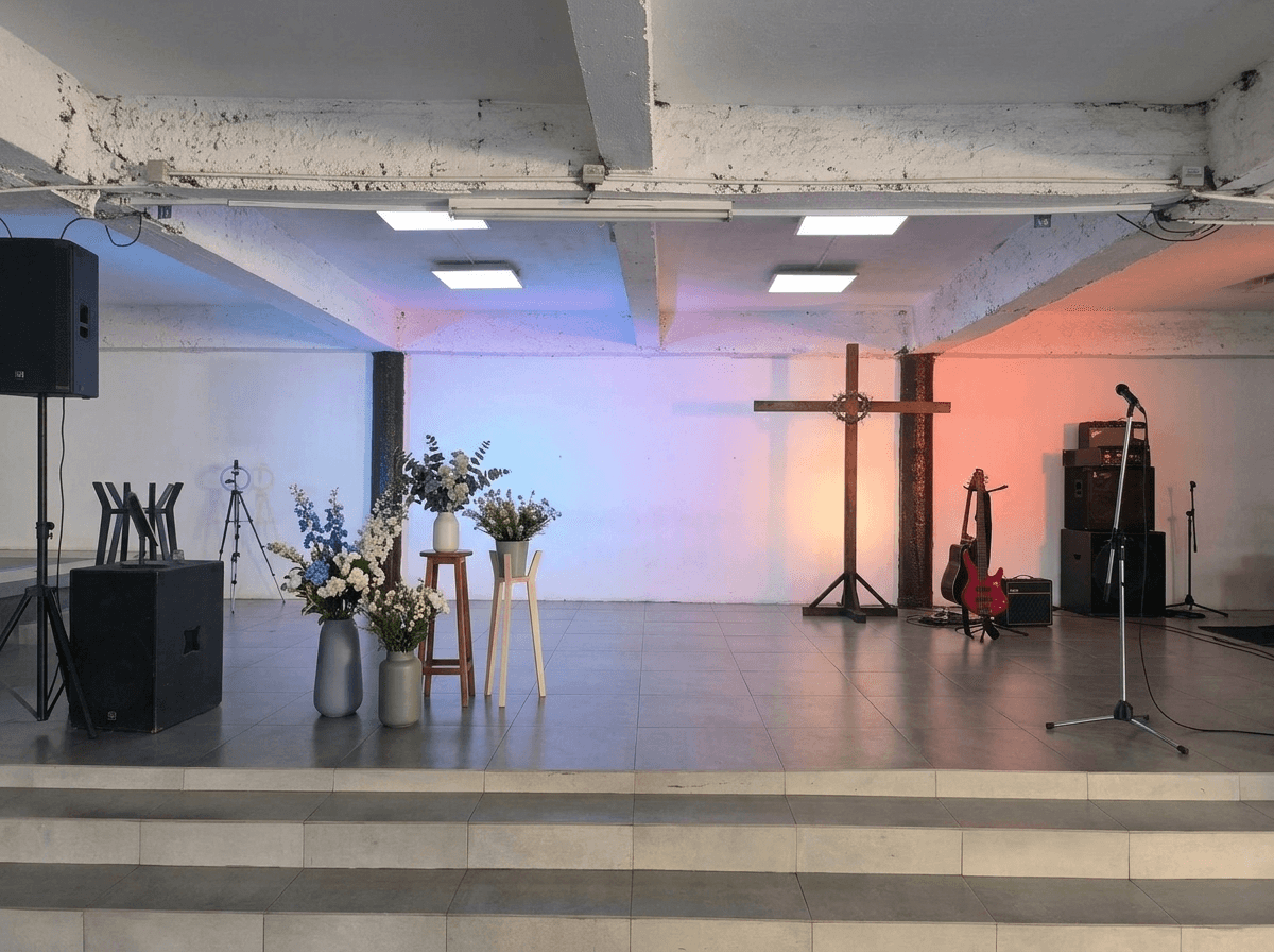 Interior design in Scandinavian style — studio by GenRoom AI