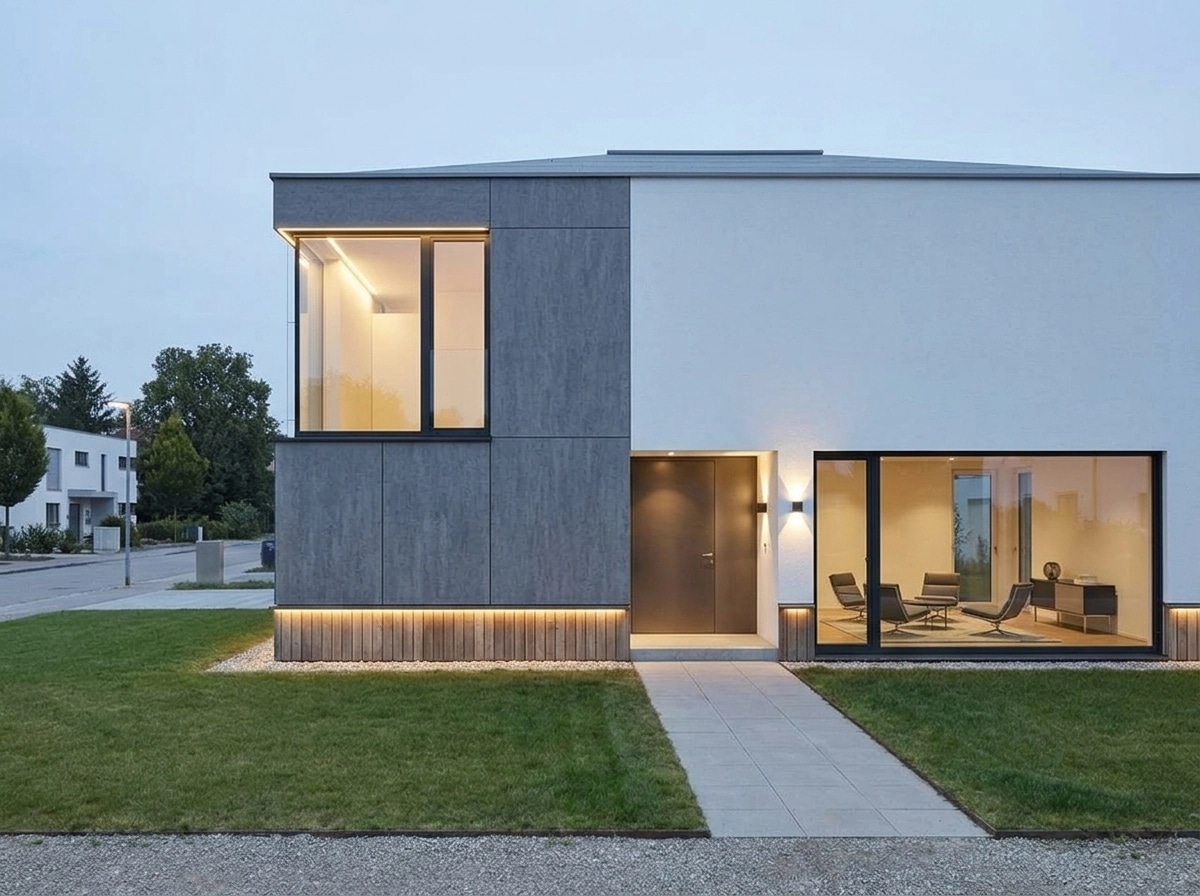 Contemporary Facade Facade design — facade photo by GenRoom AI