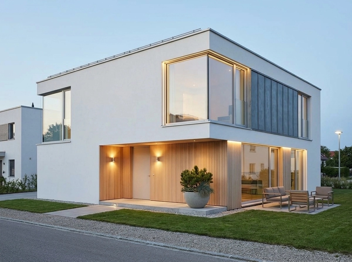 Scandinavian Facade Facade design — facade photo by GenRoom AI