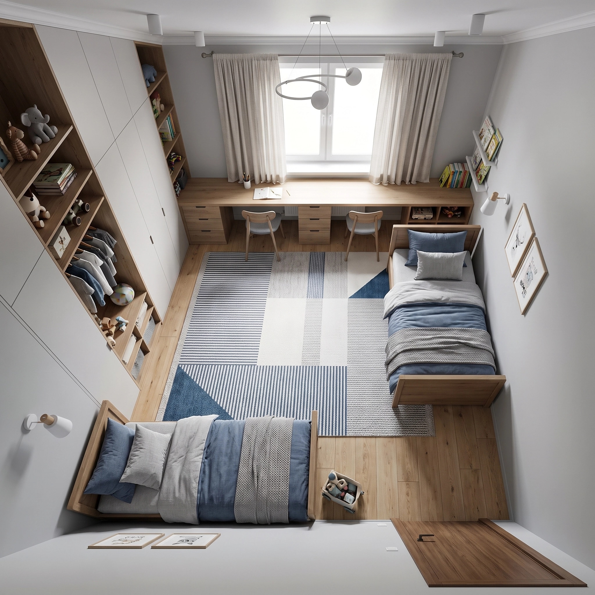 Interior design in Contemporary style — Living Room by GenRoom AI