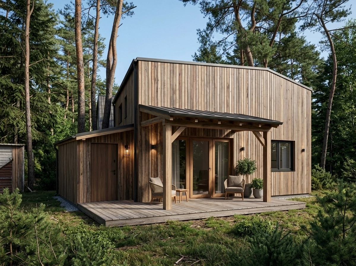 Facade design in Barnhouse Facade style — Facade by GenRoom AI