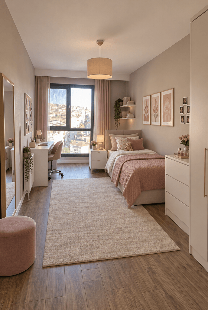 Contemporary Bedroom design — interior photo by GenRoom AI