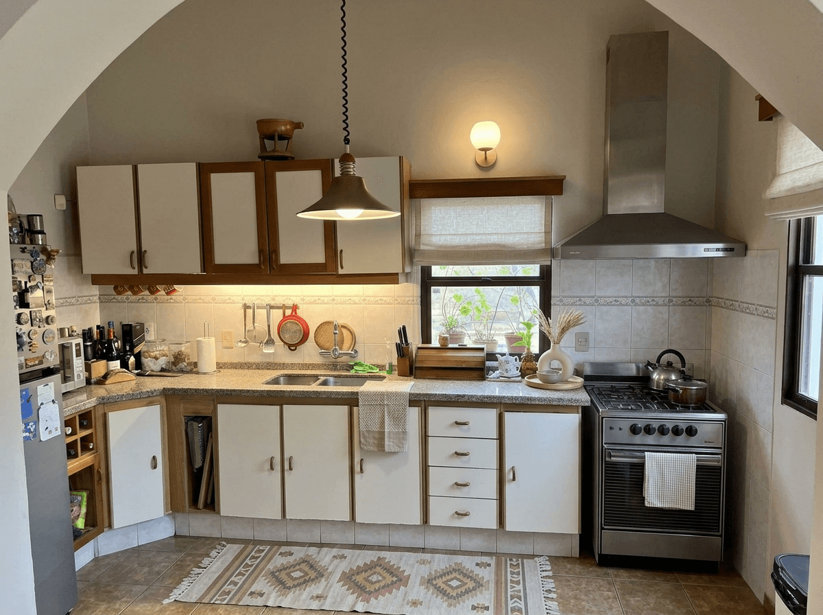 Design d'intérieur en style Scandinavian — Cuisine par GenRoom AI