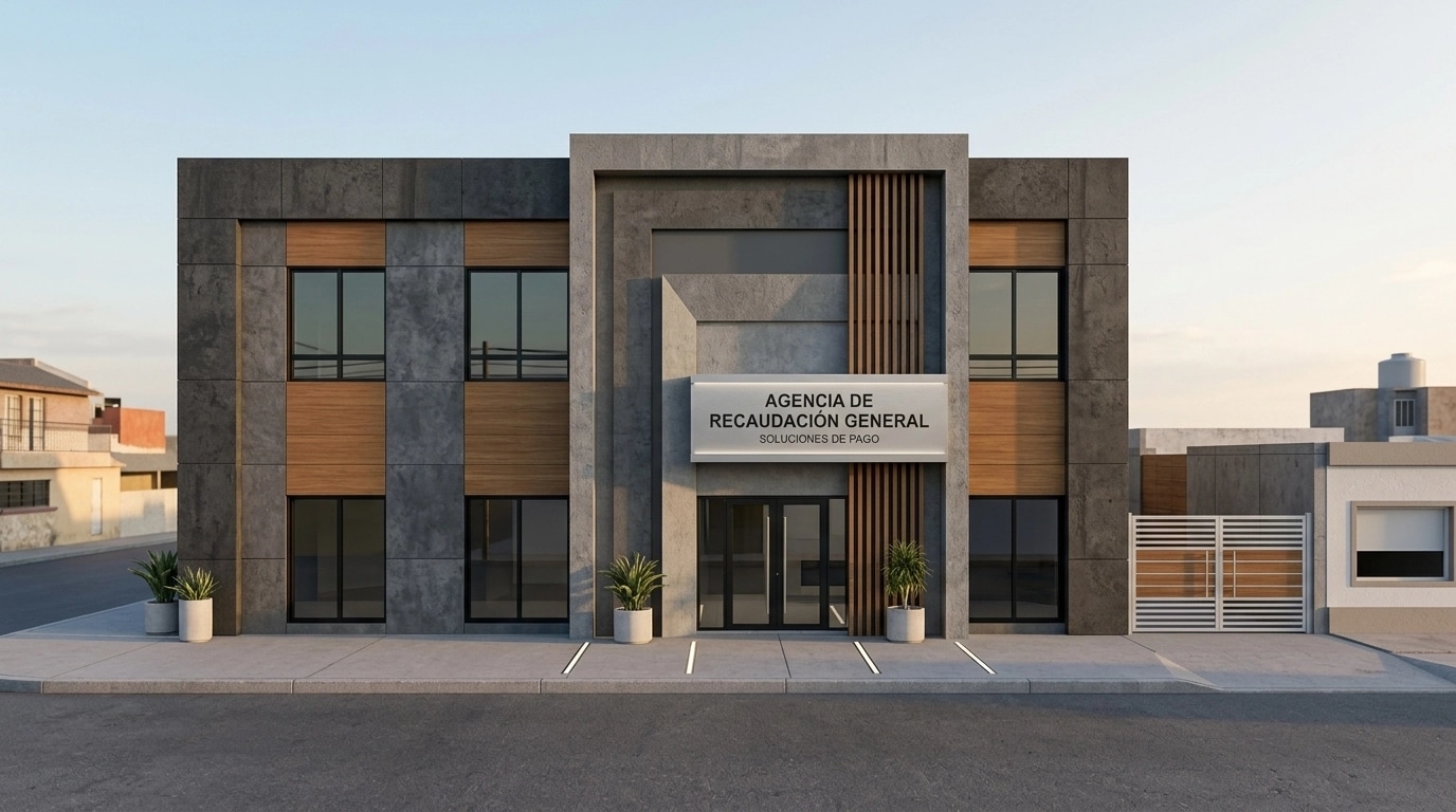 Facade design in Blacktec Facade style — Facade by GenRoom AI