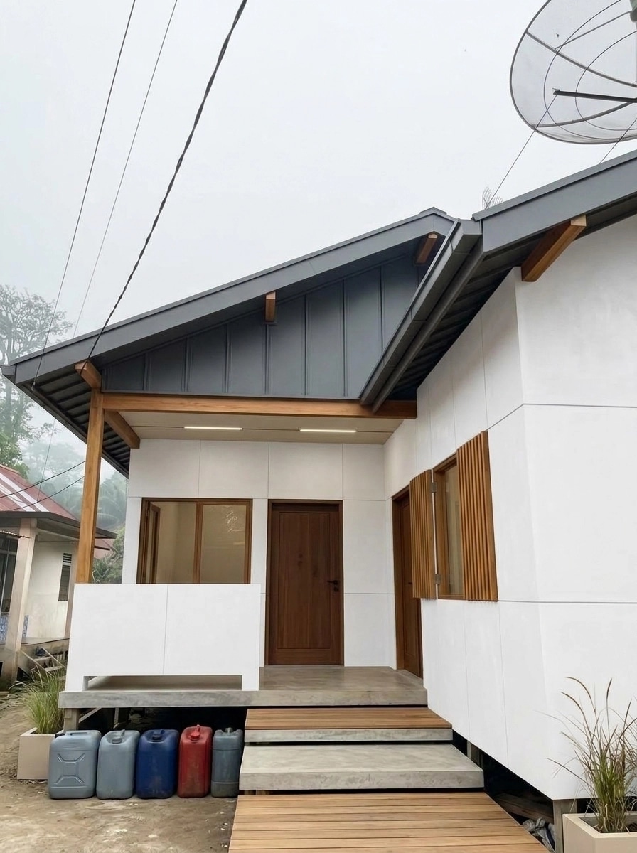 Facade design in Minimalist Facade style — Facade by GenRoom AI