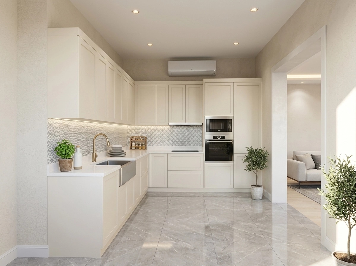 Kitchen interior in no_style style — photo by GenRoom AI