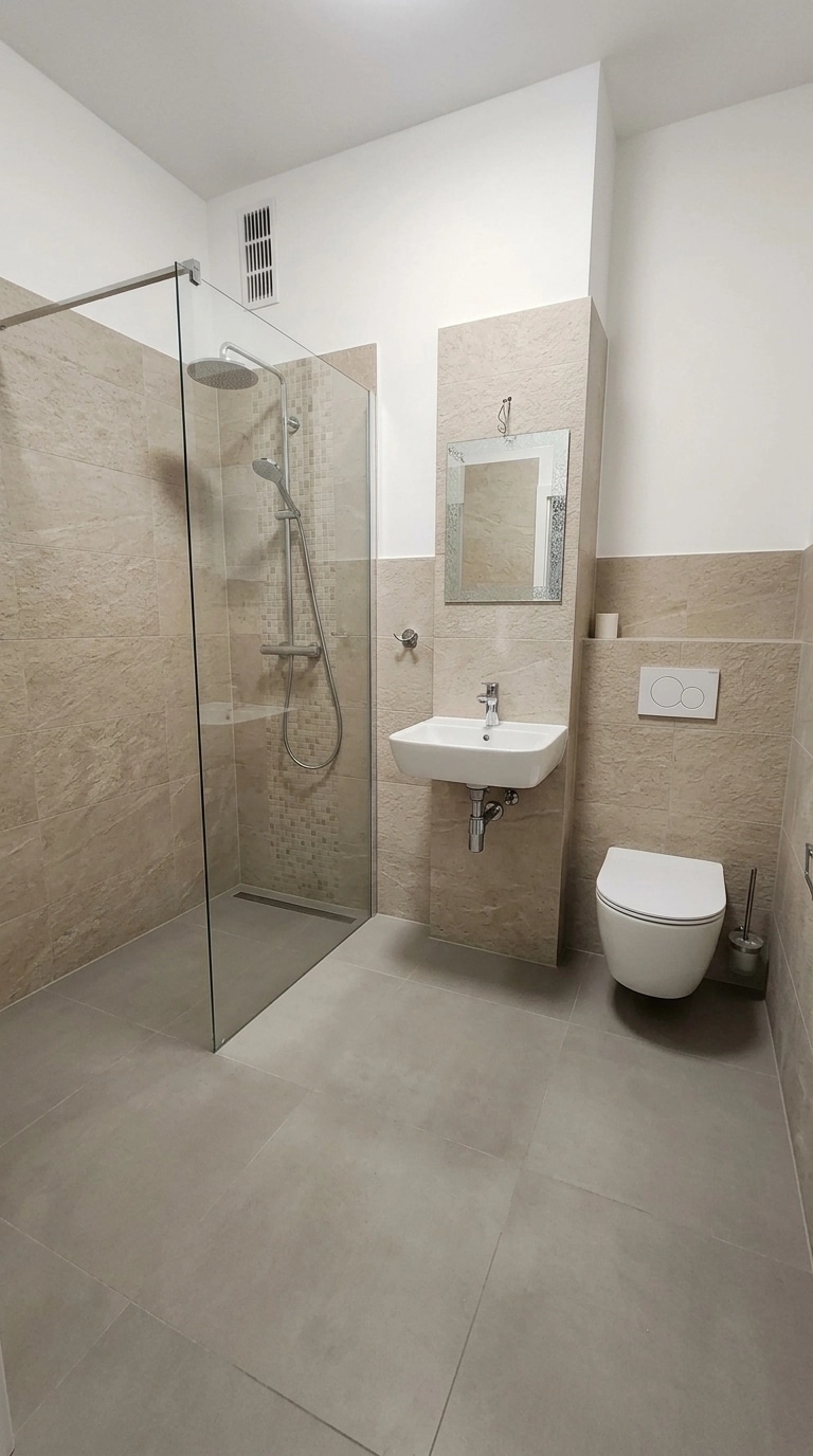 Bathroom interior in no_style style — photo by GenRoom AI