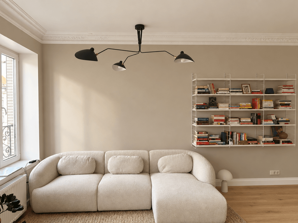 Interior design in Scandinavian style — Living Room by GenRoom AI