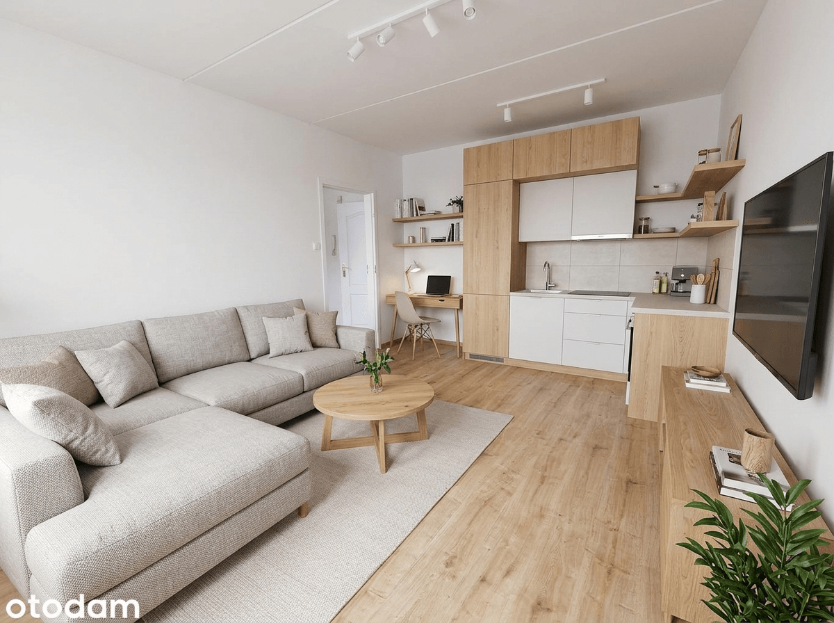 Interior design in Scandinavian style — Living Room by GenRoom AI