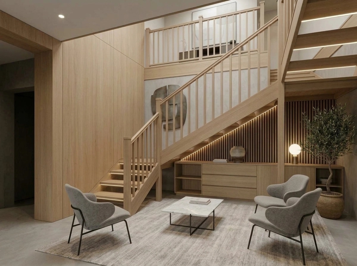 Minimalism Living Room design — interior photo by GenRoom AI